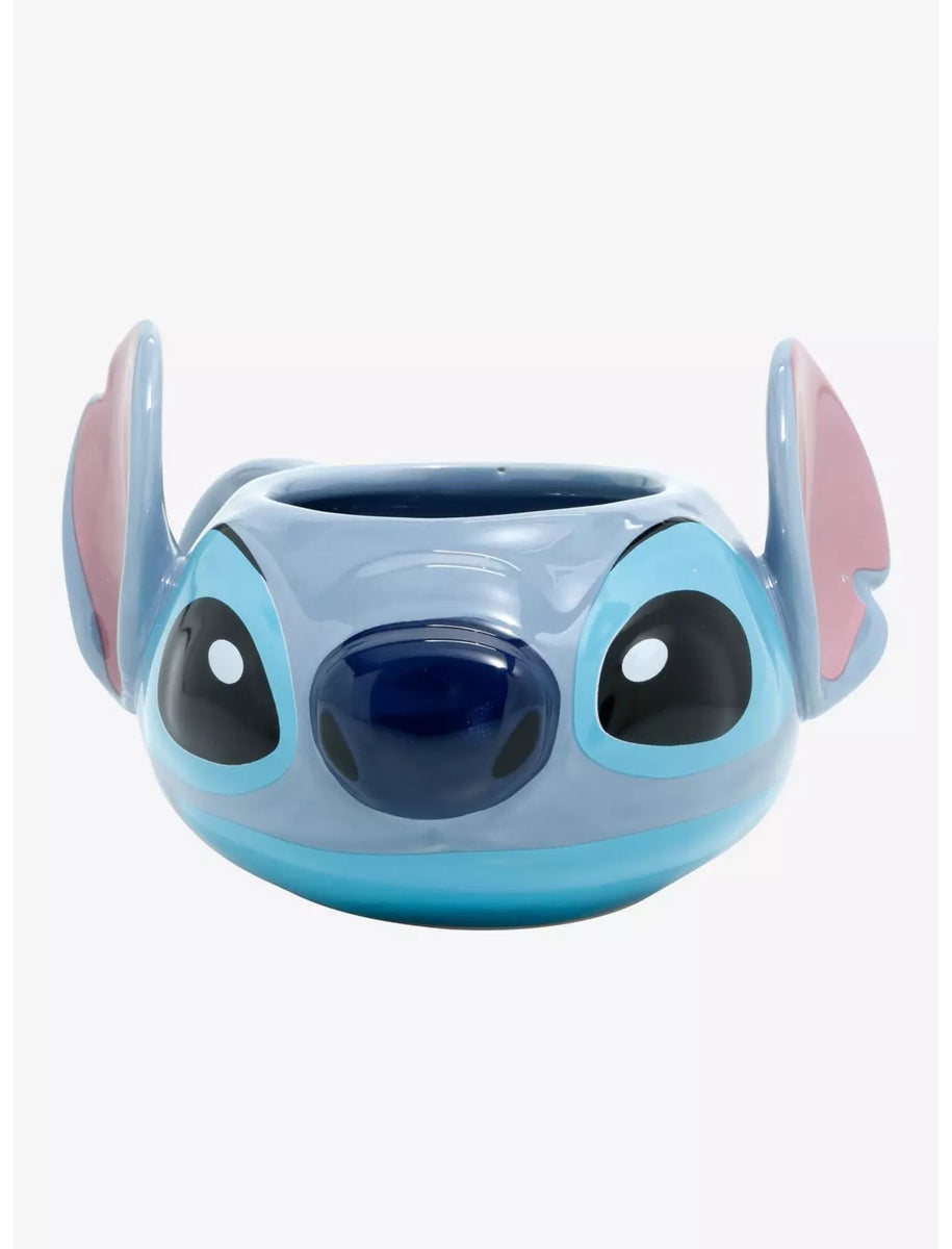 Lilo & Stitch Taza Stitch Cara 3D – Accesorios-Mexicali