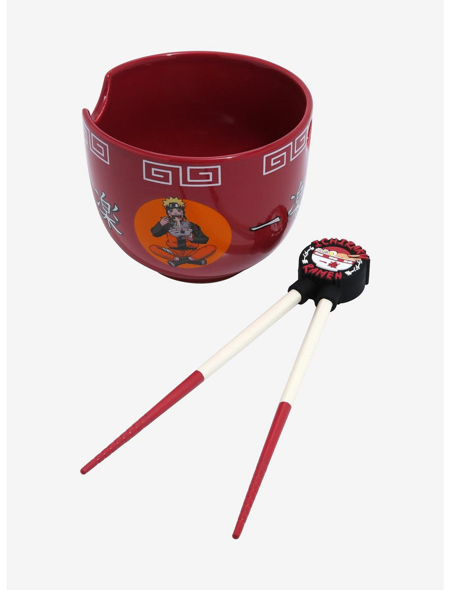 Naruto Shippuden Chibi Naruto Ramen Palillos Y Cuchara – Accesorios-Mexicali