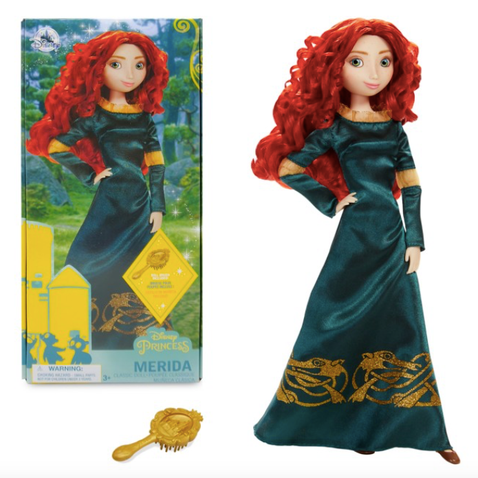 Vestido de merida discount disney