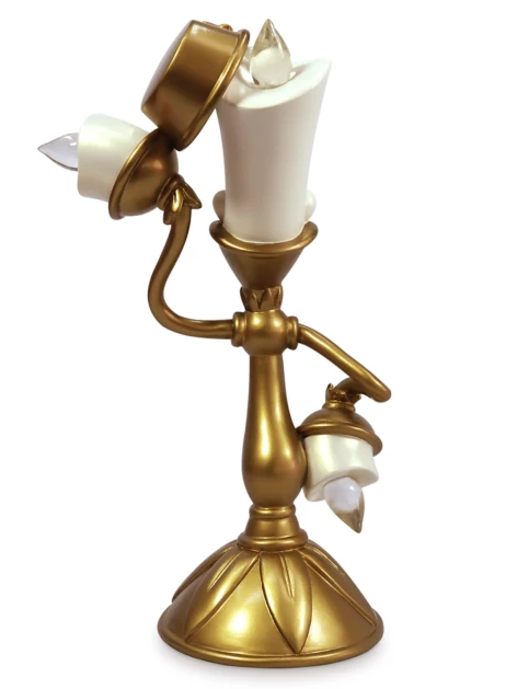 La Bella e la Bestia (Lumiere) 9 cm Disney Traditions A21430 