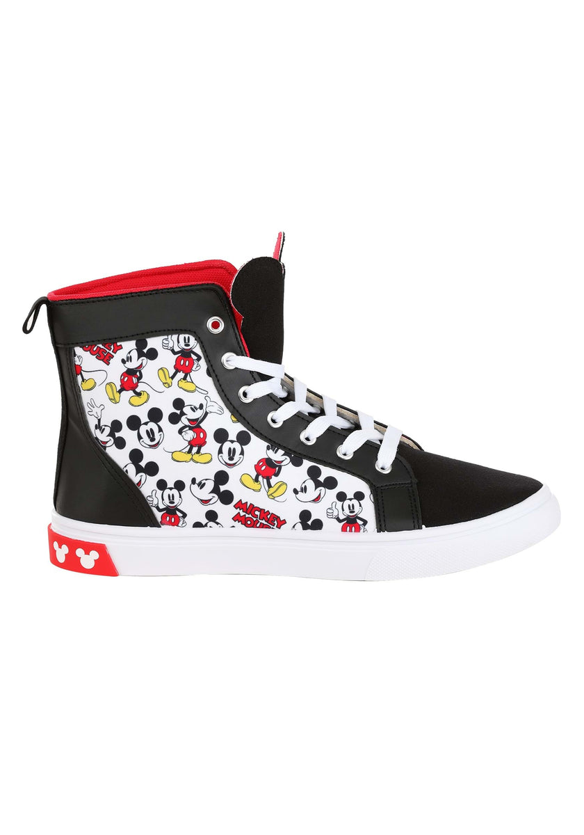 Mickey high cheap top vans