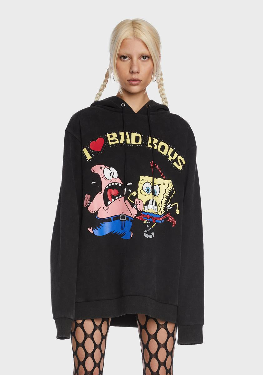 Bob Esponja Hoodie Bad Boys Sudadera S