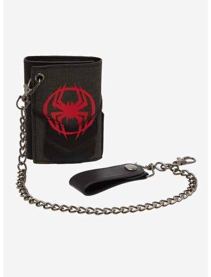 Hombre Araña Cartera Con Cadena Spider Man