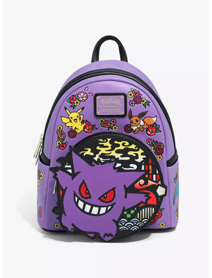 Pokémon Gengar Floral Mochila