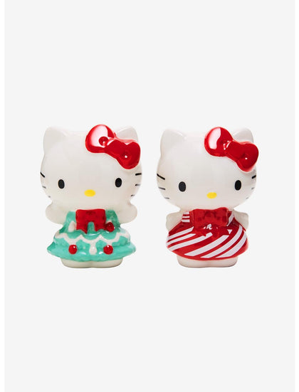 Hello Kitty Salero Y Pimentero Navidad