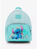 Stitch Mochila Con Patitos Azul Aqua