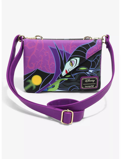 La Bella Durmiente Malefica Bolsa Crossbody Dos Caras