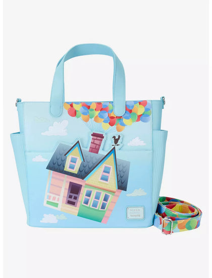 Disney Pixar Up Carl & Ellie Casa Globos Bolsa Tote