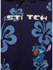 Stitch Sudadera Hoodie Con Zipper