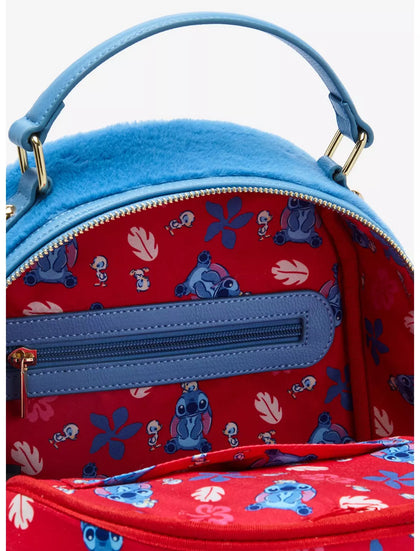 Stitch Mochila Patito En La Cabeza