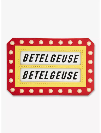 Beetlejuice Betelgeuse Tarjetero Brilla Obscuridad