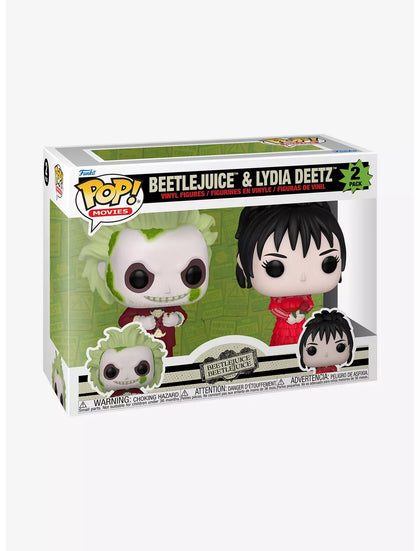 Funko Pop! Movies Beetlejuice Beetlejuice Lydia Deetz & Beetlejuice