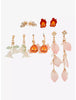 Studio Ghibli Howl's Moving Castle Calcifer Set Aretes Floral