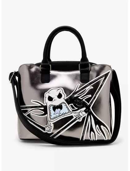 Extraño Mundo De Jack Bolsa Tote Metalica