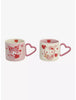 Sanrio Hello Kitty & Kuromi Valentine's Day Hearts Set Tazas