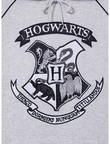 Harry Potter Tonal Hogwarts Crest Hoodie