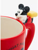 Mickey Mouse Taza Con Figura