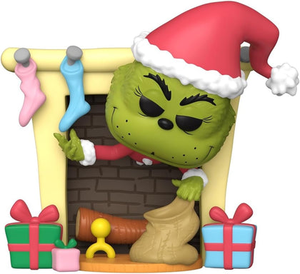 Funko Grinch Navidad Chimenea