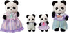 Ternurines Calico Critters - Familia de Pandas