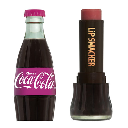 Lip Smacker Holiday Cherry Coca Cola - Bálsamo labial con sabor a cereza,