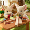 Ternurines Calico Critters - Familia de zorros Fennec