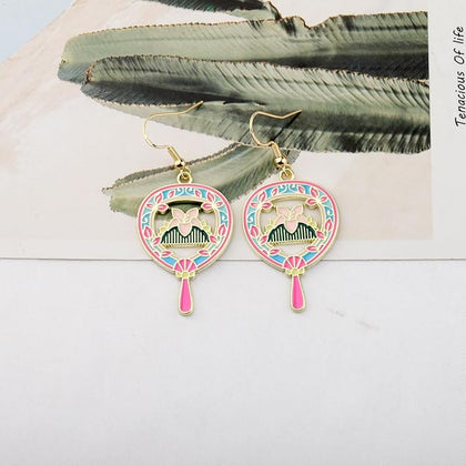 Mulan Aretes Peine