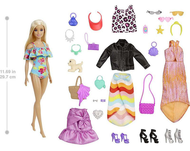 Calendario de adviento barbie on sale