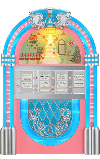 Rokola Navideña Vintage Radio Juke Box