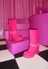 Barbie Botas Rosas Plataforma Charmed Life