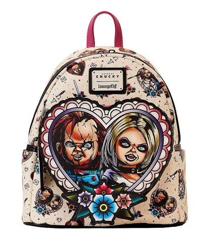 Chucky Y Novia Mochila Corazones San Valentin