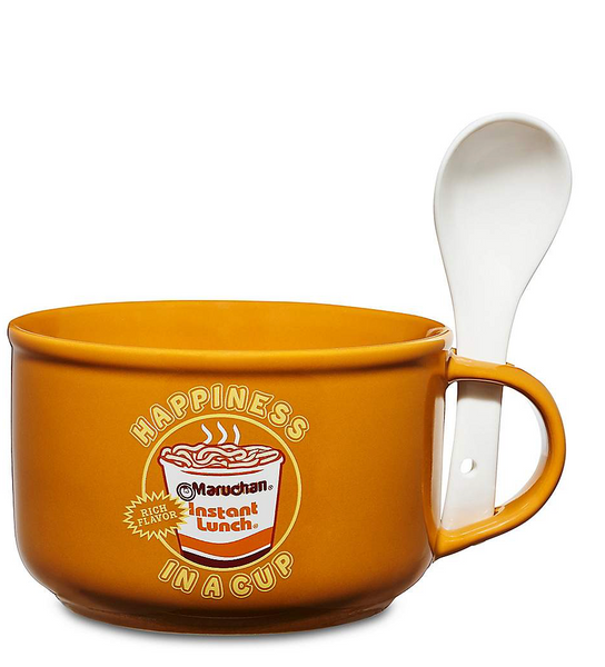 Maruchan Bowl Con Cuchara Ramen Happiness – Accesorios-Mexicali