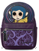 Coraline Mochila Rostro Morada