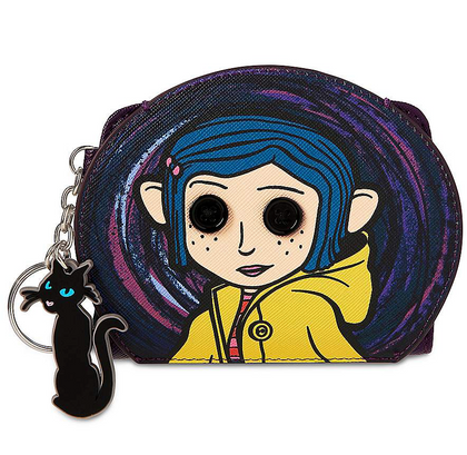 Coraline Cartera Rostro Morada