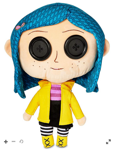 Coraline Mochila Peluche