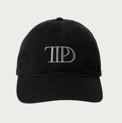 Taylor Swift THE TORTURED POETS DEPARTMENT Gorra Negra