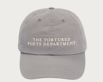 Taylor Swift THE TORTURED POETS DEPARTMENT Gorra Gris