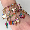 Brazalete Piedras Colores Charm It Cumpleaños