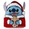 Stitch Navidad Cosplay Santa Mochila