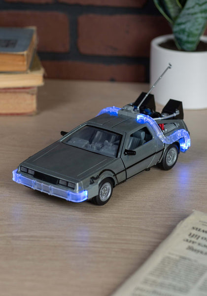 Volver Al Futuro Delorean Con Luz