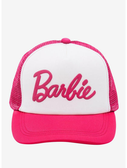 Barbie Gorra Trucker Rosa