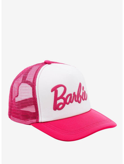 Barbie Gorra Trucker Rosa