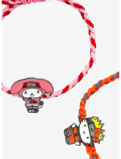 Naruto Hello Kitty Brazaletes BFF