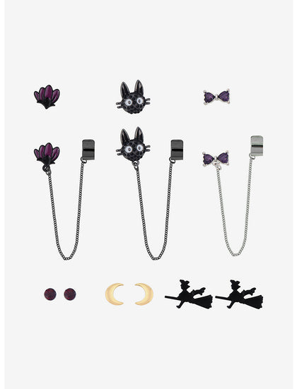 Estudio Ghibli Kikis Delivery Set De Aretes Earcuff