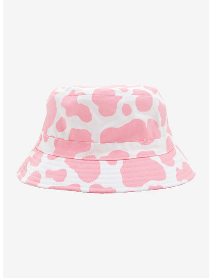 Gorra Bucket Hat Vaca Rosa