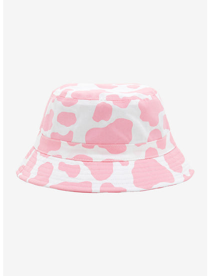 Gorra Bucket Hat Vaca Rosa