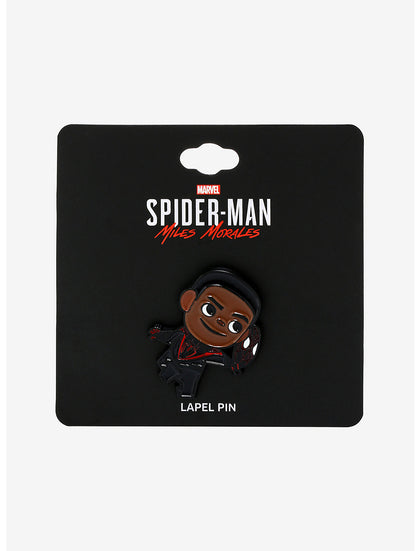 Hombre Araña Spider Man Pin Mascara Miles Morales