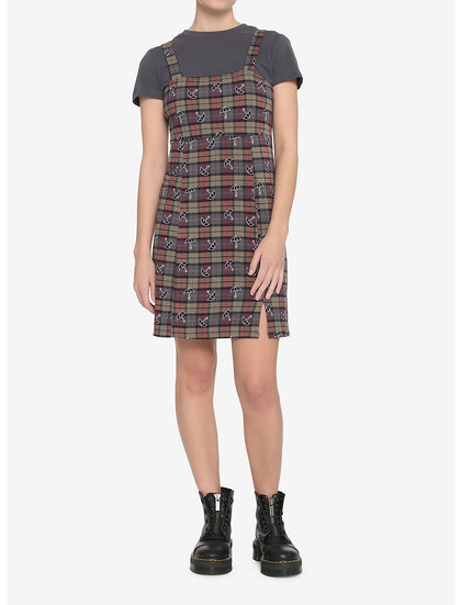 Umbrella Academy Vestido Tartan