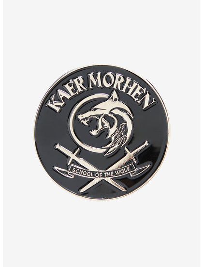 The Witcher Kaer Morhen Logo Pin