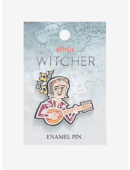 The Witcher Jaskier & Guitar Pin