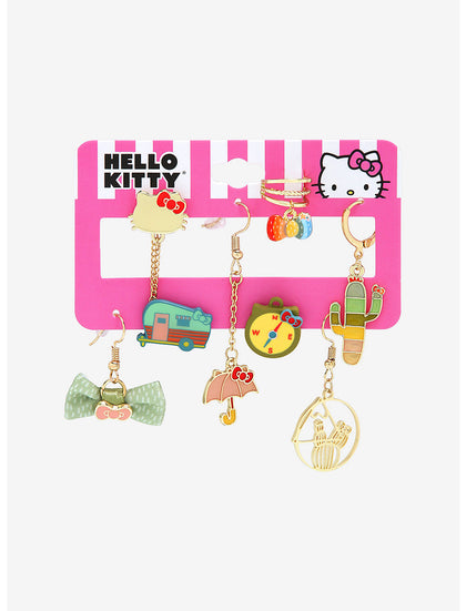 Hello Kitty Set De Aretes Mismatch